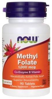 NOW Methyl Folate 1,000 Mcg 